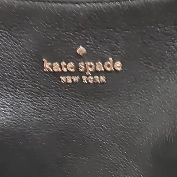 Kate Spade Black Pebbled Leather Crossbody with 2 Different Straps - Picture 2 of 16